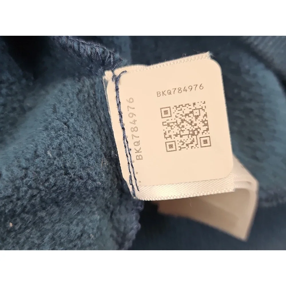 The North Face Mens Large Blue Hoodie Mt Everest  Graphics Excellent 1721